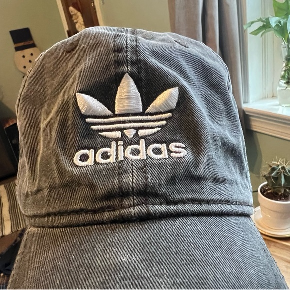 Adidas trefoil baseball cap faded black - Picture 2 of 3